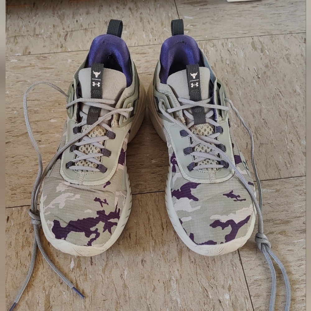 Under Armour men's Project Rock 5 Veterans day training shoe